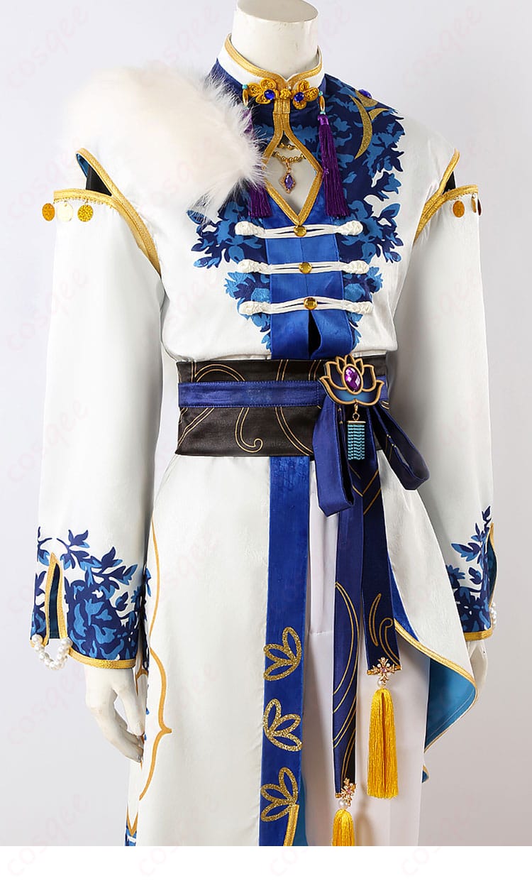 衣装装飾の細部 - 高品質な刺繍と装飾が施されたコスプレ衣装