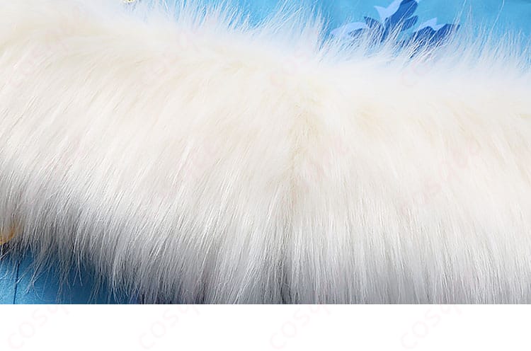 肩のファー装飾細部 - あんさんぶるスターズ!! 日々樹渉の肩装飾のディテール