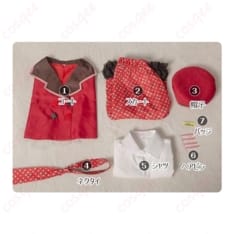 しゅごキャラ! 日奈森あむ 駅員風コスプレ 衣装一式でクラシカルに可愛く決まる - 5枚目の画像（サムネイル）