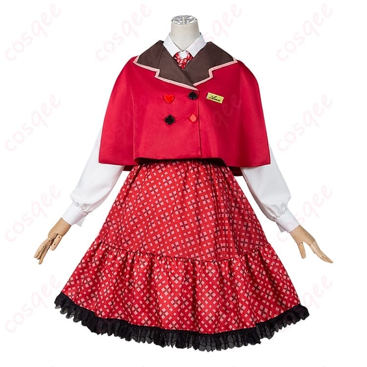 しゅごキャラ! 日奈森あむ 駅員風コスプレ 衣装一式でクラシカルに可愛く決まる - 1枚目の画像