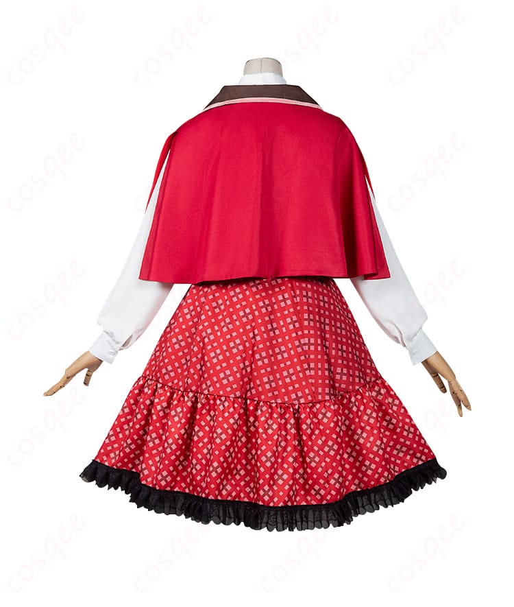 商品背面画像 - 背面から見た日奈森あむのコスプレ衣装。背中のデザインと仕上げをしっかり確認できます。