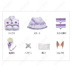 Re:ゼロ エミリアの清楚感を纏うコスプレ衣装 写真映えと着やすさを両立 - 6枚目の画像（サムネイル）