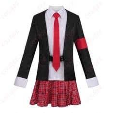 しゅごキャラ! 日奈森あむ 学園制服コスプレ衣装 赤チェックが映えて写真映えも抜群 - 1枚目の画像（サムネイル）