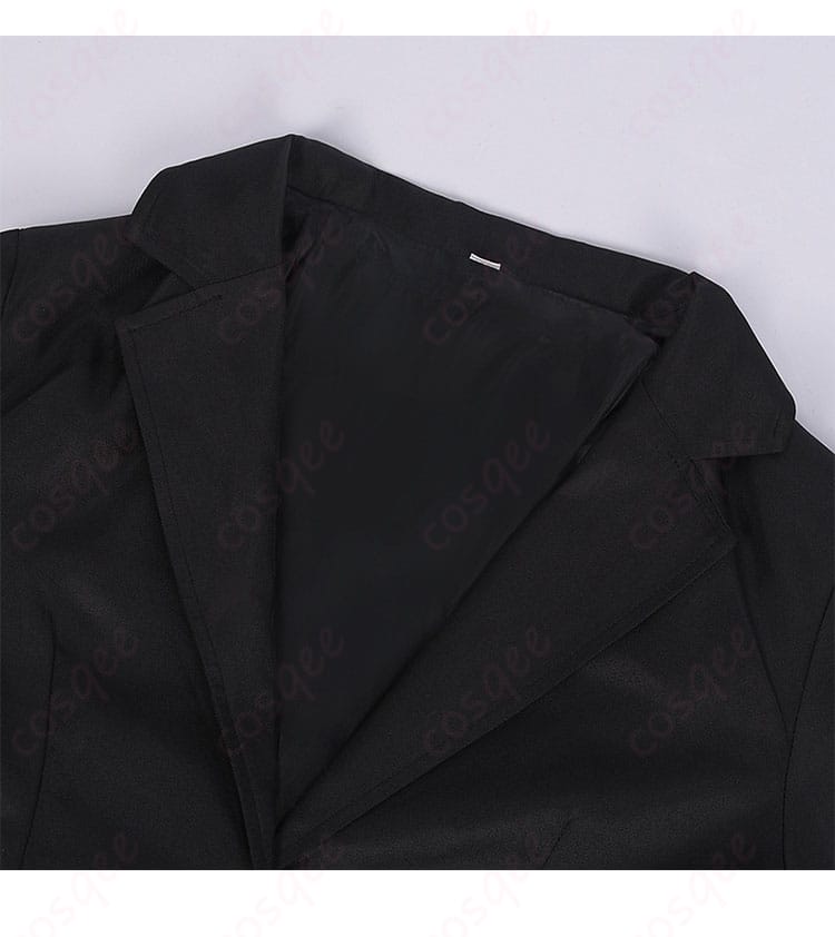 しゅごキャラ! 日奈森あむ コスプレ衣装の襟部分のディテール。細部まで丁寧に作られた制服の襟が印象的。