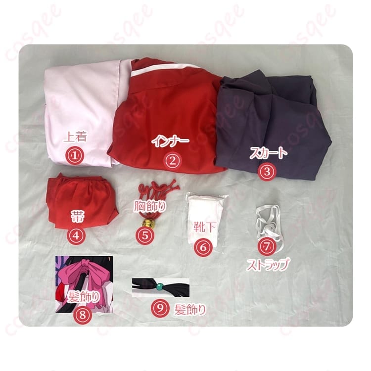 逃げ上手の若君 雫の清楚和装コスプレ 衣装一式で写真映えも着心地も両立 - 5枚目の画像