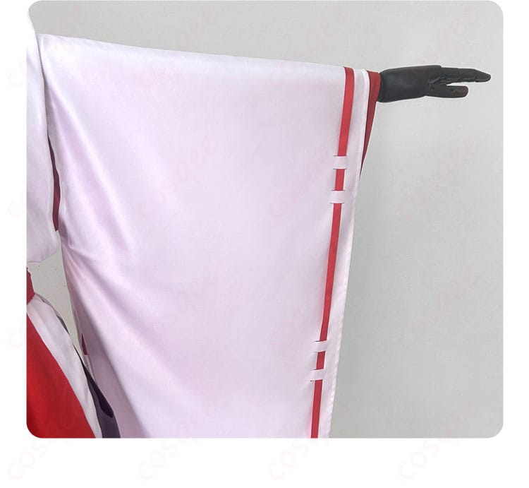 雫 コスプレ衣装 衣袖装飾のディテール - 細かな装飾で豪華さを演出