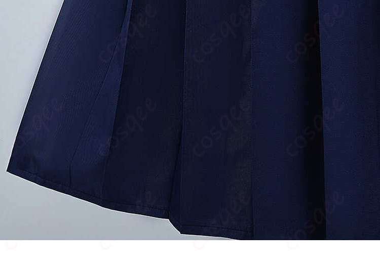 美しい衣裾の装飾が特徴的な姫川大輝のコスプレ衣装。