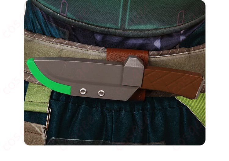 VALORANT スカイ コスプレ衣装 小刀装飾