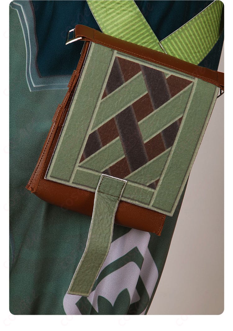 VALORANT スカイ コスプレ衣装 小包腰飾り