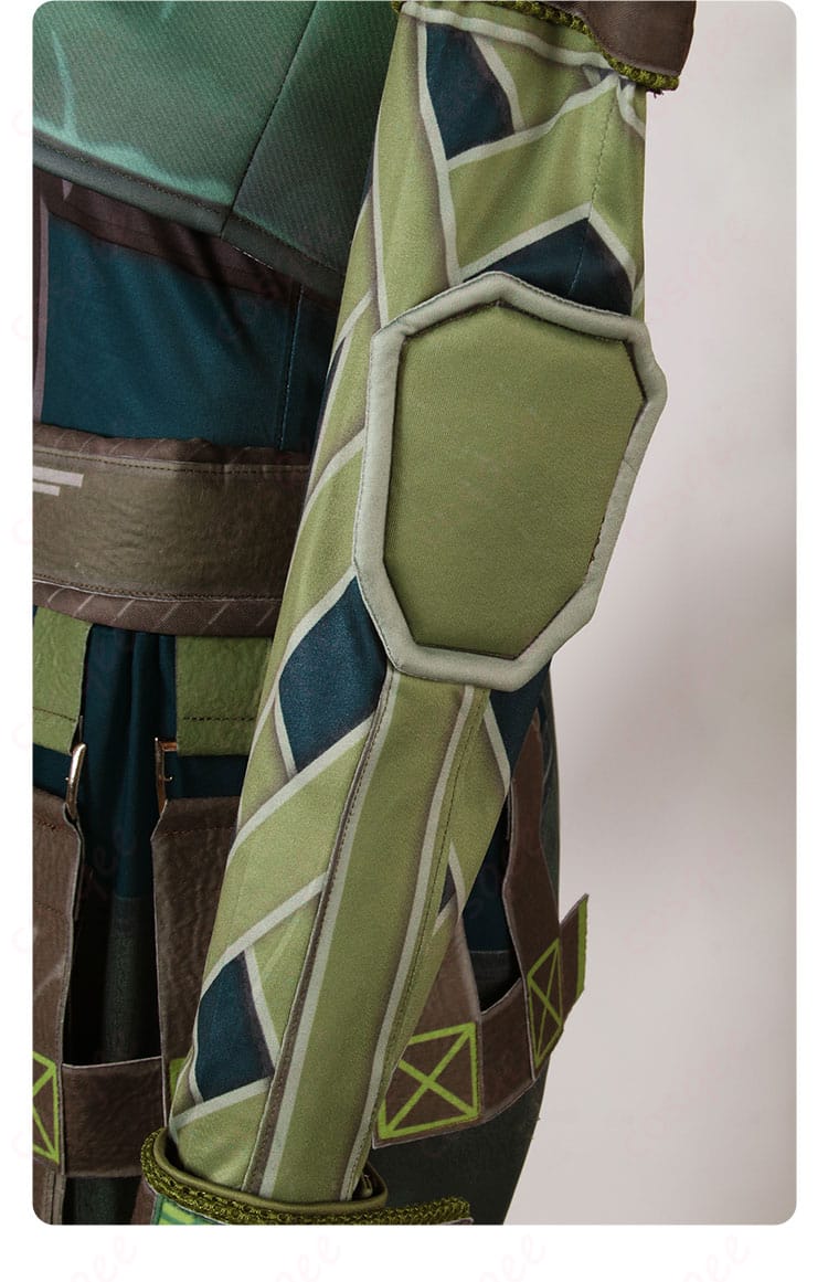 VALORANT スカイ コスプレ衣装 袖套装飾