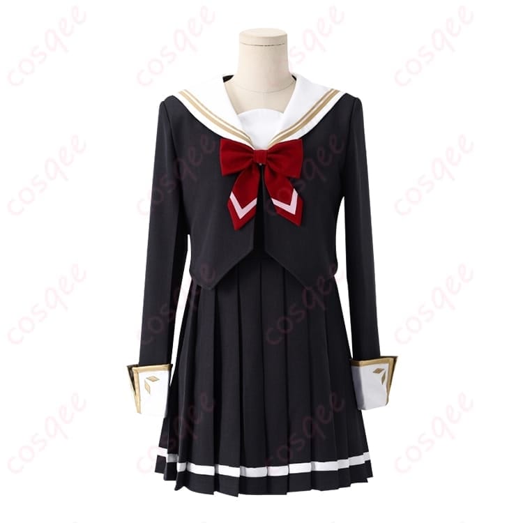 時々ボソッとロシア語でデレる隣のアーリャさん 九条アリサ 学園制服コスプレ - 1枚目の画像