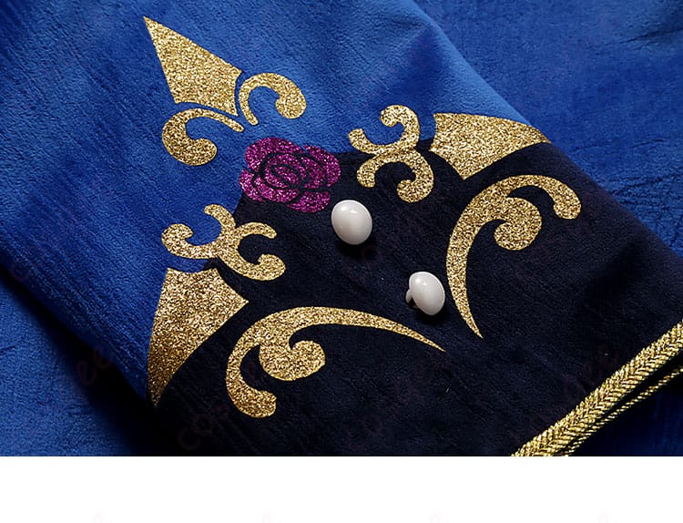 あんさんぶるスターズ!! 朔間零 コスプレ衣装の衣袖部分の装飾。ディテールにこだわったデザイン。