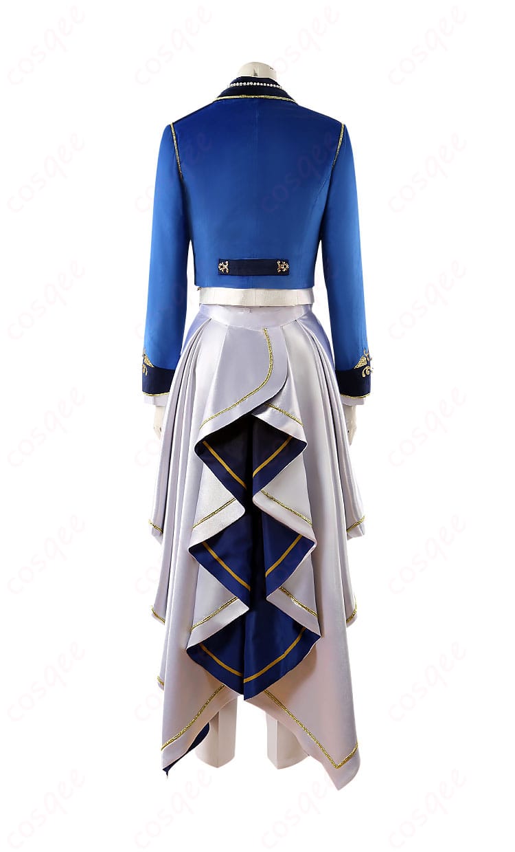 あんさんぶるスターズ!! 朔間零 コスプレ衣装の背面図。後ろ姿も美しいディテールを再現。