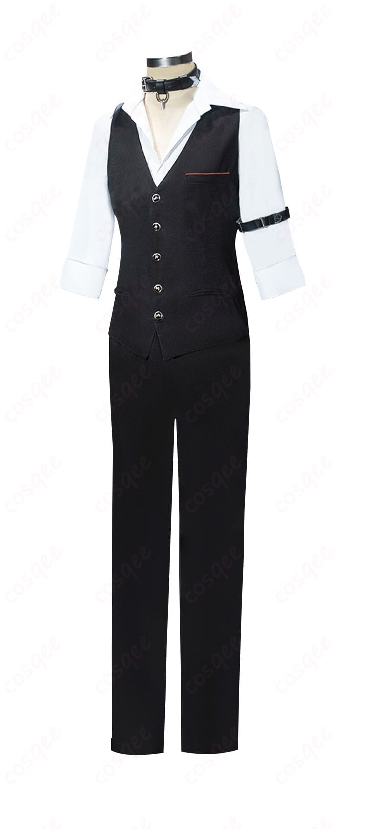 恋と深空 シン コスプレ衣装『無防備な禁区』正面画像。シンのキャラクターコスプレ衣装の詳細なデザインと特徴を展示。