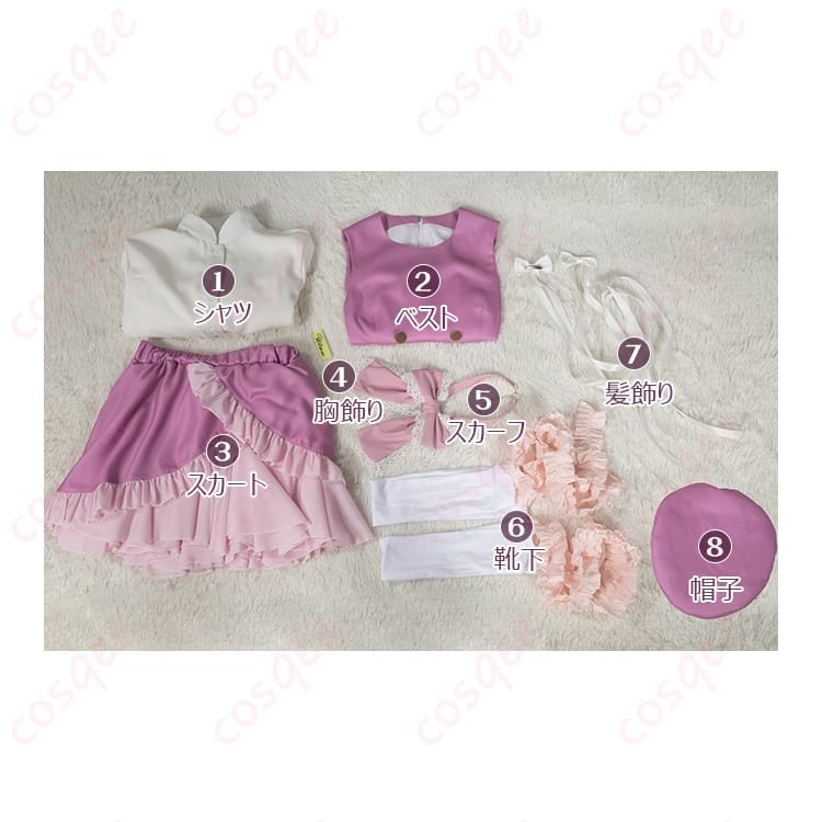 しゅごキャラ! 星名歌唄のクラシカル駅員風コスプレ衣装 上品に決まるセットアップ - 5枚目の画像