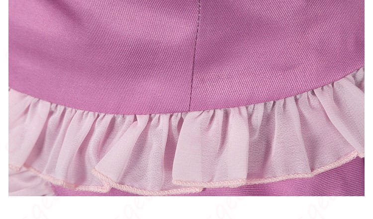 しゅごキャラ! ほしな歌唄 コスプレ衣装の衣摆装飾。クラシカルなデザインで魅力的。