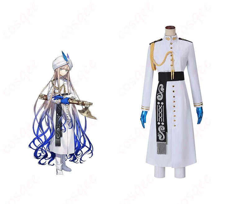 Fate/Grand Order Arcade ネモ コスプレ衣装の正面とキャラクターとの組み合わせ。高忠実度で再現された衣装がキャラクターを引き立てます。