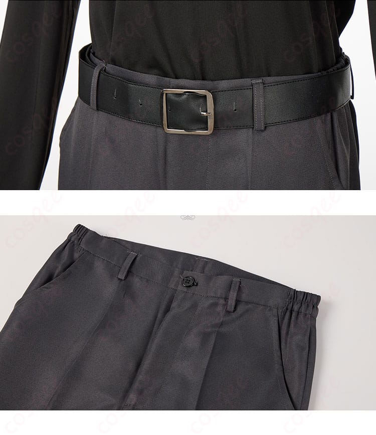 グレイ・フルバスターのコスプレ衣装のズボン詳細