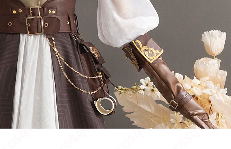 IdentityV 昆虫学者 メリー・プリニウス コスプレ衣装 袖口装飾詳細 高品質の仕上がり