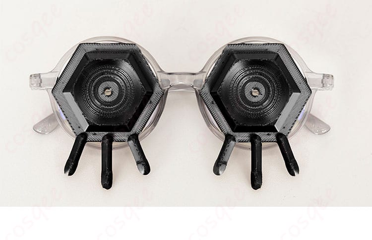 IdentityV 昆虫学者 メリー・プリニウス コスプレ衣装 眼鏡アクセサリー装飾細部 キャラクターのイメージにぴったり