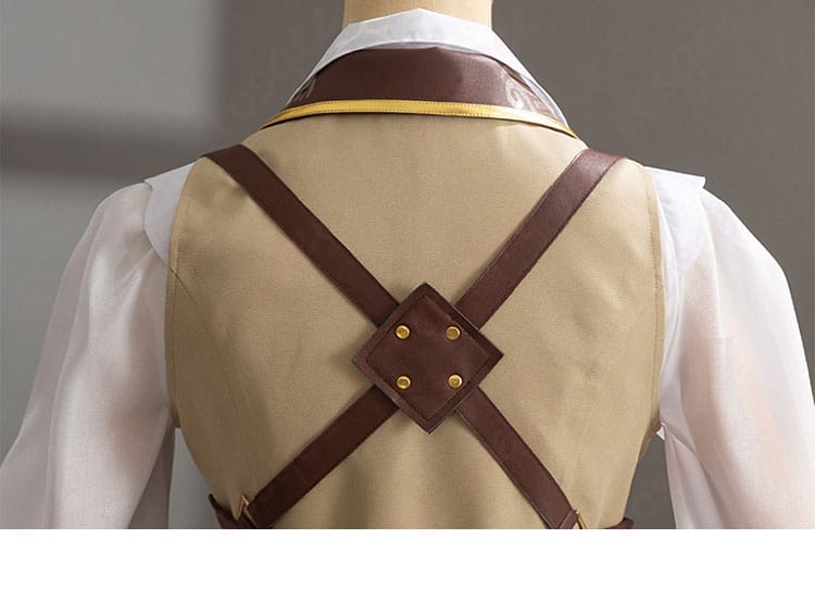 IdentityV 昆虫学者 メリー・プリニウス コスプレ衣装 背面のディテール 高再現度