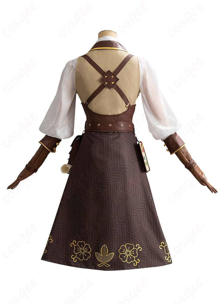 IdentityV 昆虫学者 メリー・プリニウス コスプレ衣装 背面画像 背中のディテールが美しい