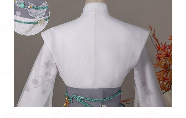 服装背面ディテール|第五人格 骨董商 コスプレ衣装 墨韻