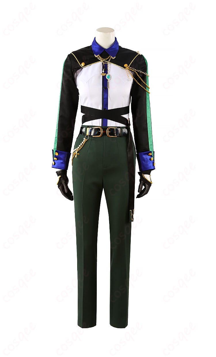 月永レオ コスプレ衣装 正面写真。コスプレ衣装のデザインとディテールを楽しんで!