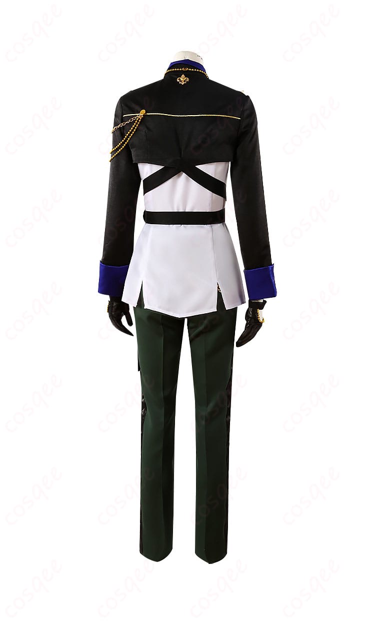 月永レオ コスプレ衣装 背面写真。完璧な後ろ姿のディテールをご覧ください。