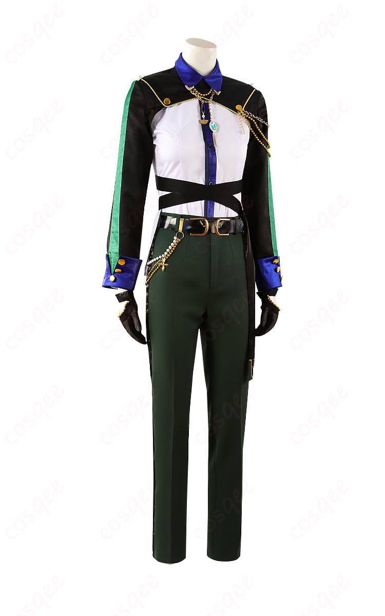 月永レオ コスプレ衣装 サイドビュー。細部まで再現された衣装を確認!