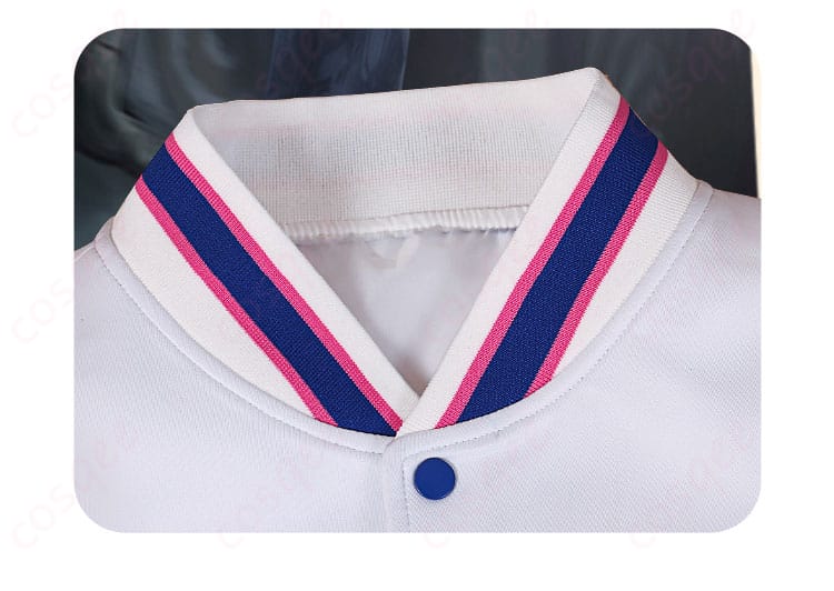 傭兵(ナワーブ・サベダー)コスプレ衣装の襟のディテール、精緻な刺繍が特徴。