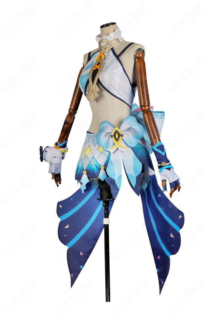 ムアラニ コスプレ衣装の側面、細かい装飾まで確認