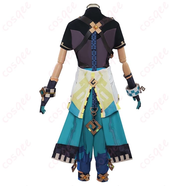 原神 キィニチの雰囲気を纏う砂漠賢者コーデ 高見え装飾で写真映え抜群のコスプレ衣装 - 2枚目の画像