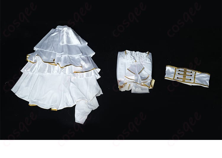 セット内容の展示画像|先斗寧 コスプレ衣装セット内容(トップス、スカート、コルセット)