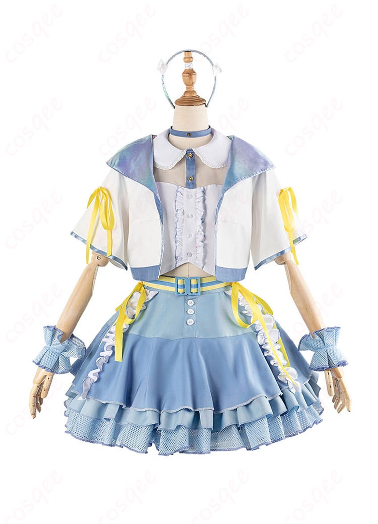 学園アイドルマスター藤田ことねのコスプレ衣装の正面画像、リアルな再現度。