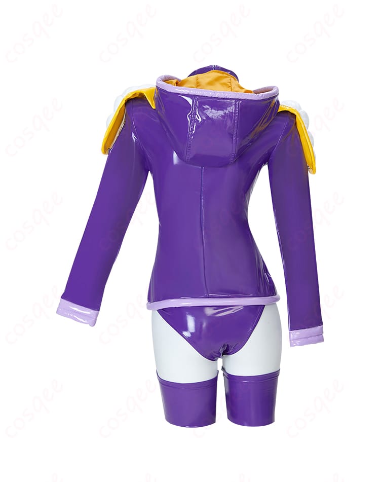 ジュエリー・ボニー コスプレ衣装『ONE PIECE』エッグヘッド編、商品の背面画像。細部まで再現した衣装。