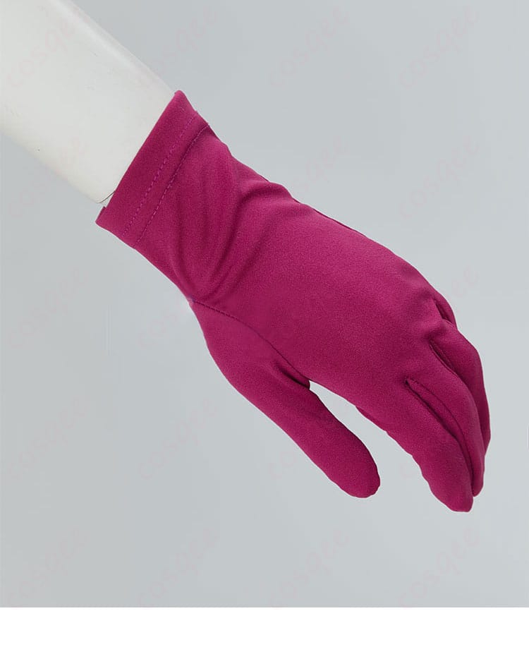 ジュエリー・ボニー コスプレ衣装『ONE PIECE』エッグヘッド編、手袋の装飾細部。完璧なディテールでキャラクターを再現。