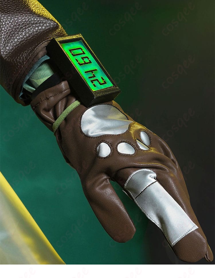 墓守コスプレ衣装の手袋の詳細。手元まで完璧なデザイン。