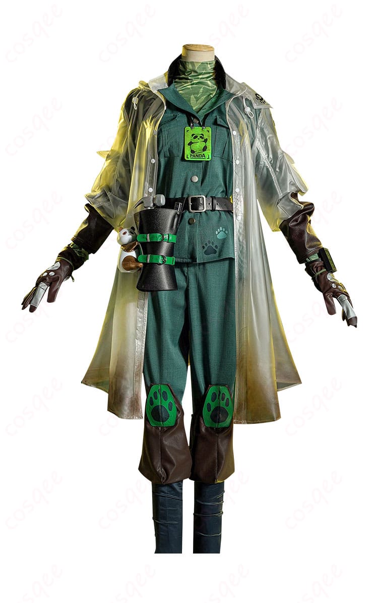 墓守(アンドルー・クレス)コスプレ衣装の正面からの画像。詳細なディテールを確認できます。