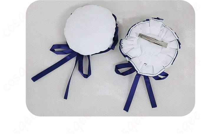 髪飾りの細部、ジュビア・ロクサーのチャイナ服コスプレ衣装に合わせた華麗な髪飾り