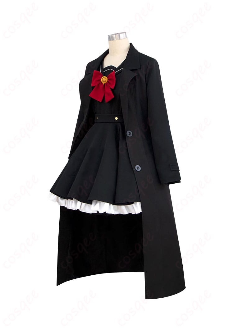 ブルーアーカイブ ニヤニヤ教授 コスプレ衣装 サイドビュー 立体的に見える服のデザインとディテール