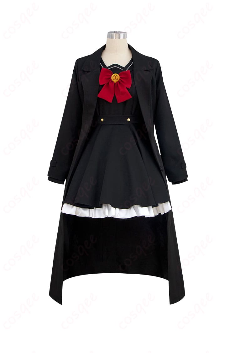 ブルーアーカイブ ニヤニヤ教授 コスプレ衣装 正面からの全体画像 高忠実度で作られた衣装のディテールを確認