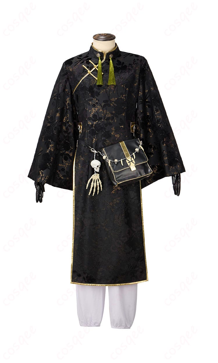 テスカトリポカ コスプレ衣装 内搭服の正面詳細。キャラクターの衣装の下に着るアイテムの詳細が映し出されています。