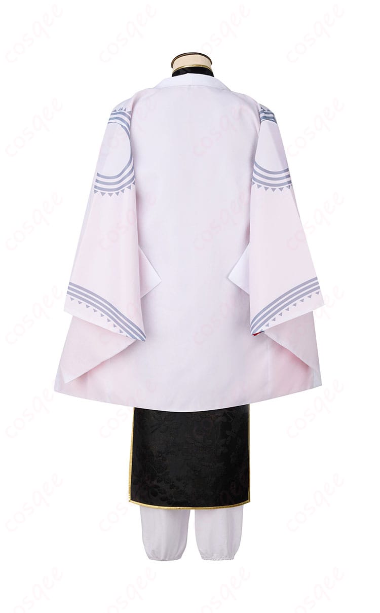 テスカトリポカ コスプレ衣装 背面図。服の後ろ側のデザインやディテールがしっかりと映っています。