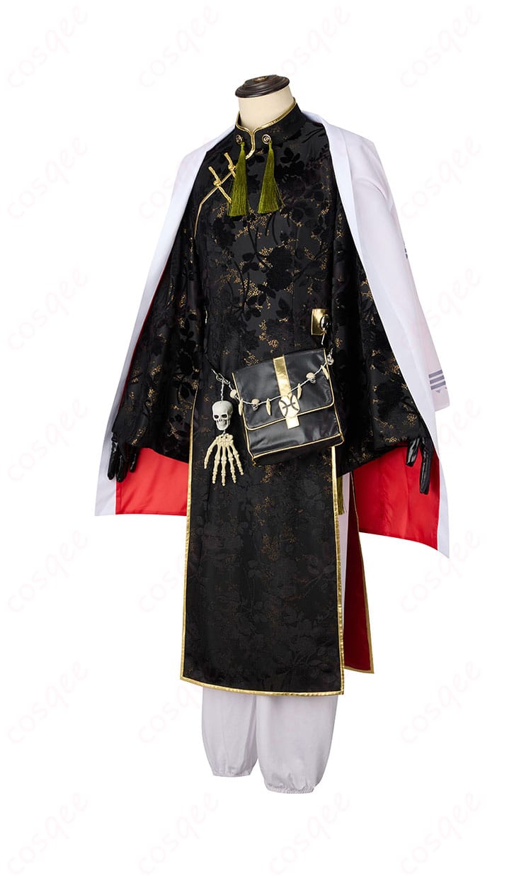 テスカトリポカ コスプレ衣装 側面図。細部まで再現されたデザインが見やすい角度で紹介されています。