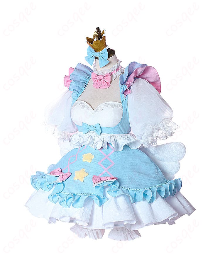 商品正面画像。高い再現度の初音ミクのコスプレ衣装をチェック!