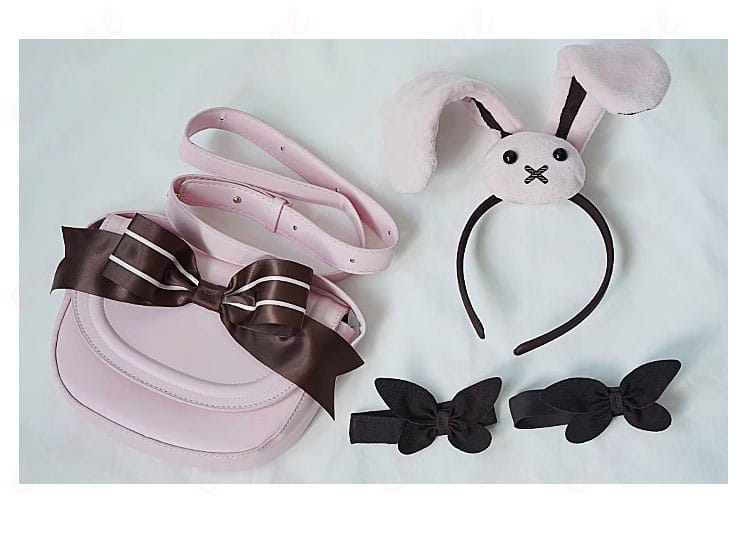 「第五人格」少女(記憶)コスプレ衣装の服飾小物内容写真。カチューシャと足飾りを含む豪華なセット。コスプレイヤー必見のアイテム。