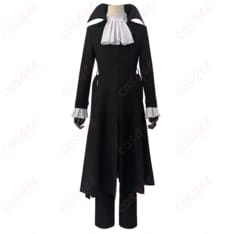 文豪ストレイドッグス 芥川龍之介の雰囲気を纏うロングコートセット｜ダークで鋭い存在感 - 1枚目の画像（サムネイル）