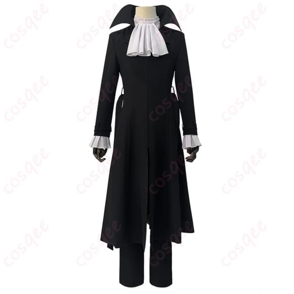 文豪ストレイドッグス 芥川龍之介の雰囲気を纏うロングコートセット｜ダークで鋭い存在感