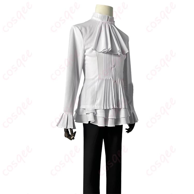 文豪ストレイドッグス 芥川龍之介の雰囲気を纏うロングコートセット｜ダークで鋭い存在感 - 4枚目の画像